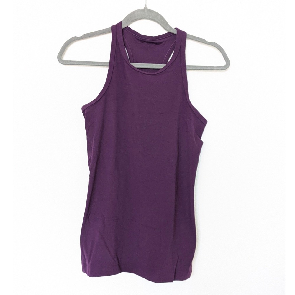 Lululemon Cool Racerback Tank Top Purple Athletic Yoga Sporty